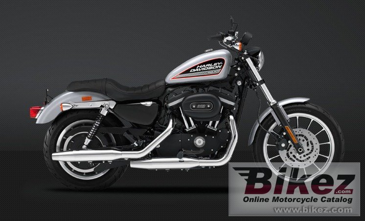 Big Harley-Davidson sportster 883 roadster picture and wallpaper from Bikez.com